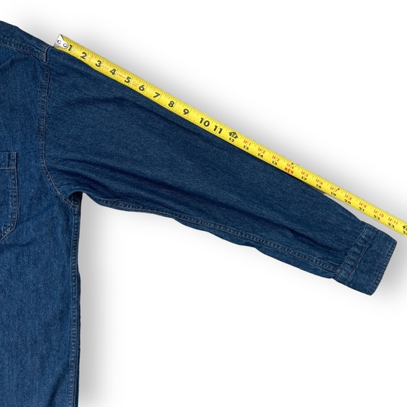 The Disney Store Winnie The Pooh Tigger Denim Button Down Long Sleeve - Picture 13 of 13